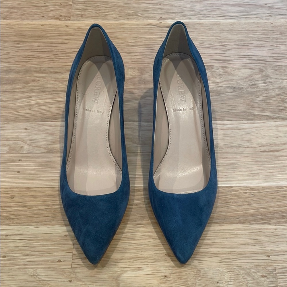 New Jcrew size 8 Dulci suede kitten heels